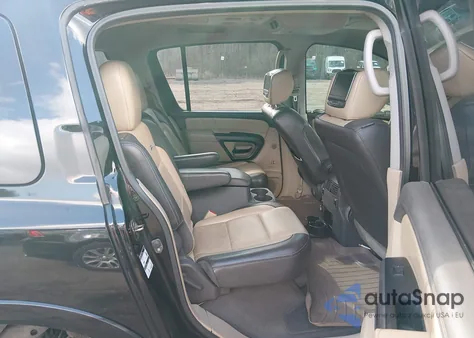 2015 Nissan Armada Platinum z USA, uszkodzony, nr VIN 5N1BA0NE7FN620670